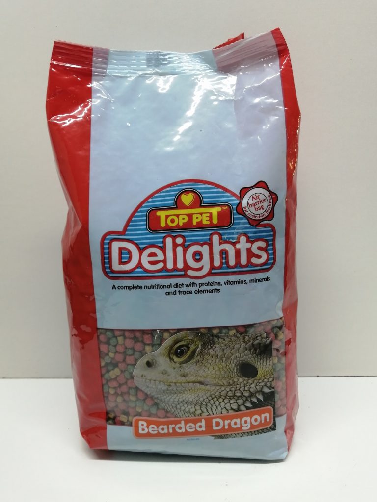 Top Pet Delight Bearded Dragon Pellets Exotic Pet Store