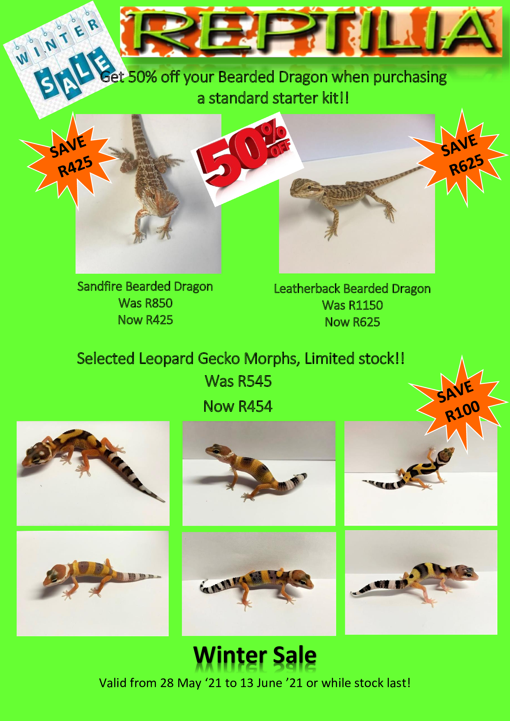 Specials Exotic Pet Store