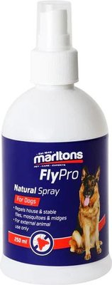 Marltons FlyPro Natural Spray For Dogs 250ml