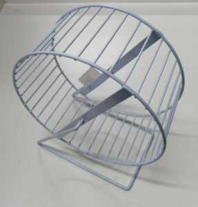 Wire running wheel