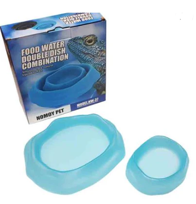 Food Water Double Dish Combination