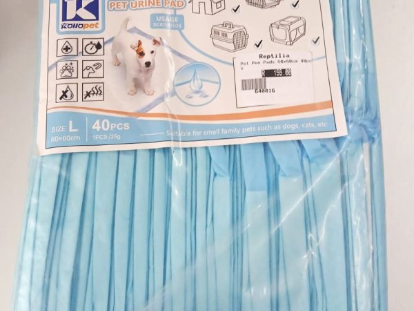 Pet Pee Pads 60x60cm 40pcs