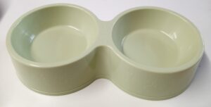 Plastic Dog Bowl Double