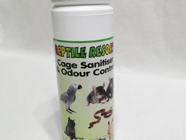 Reptile Resort Cage Sani & Odour Cont Powder 150g
