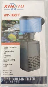 3 in 1 Build-in Filter Pump
