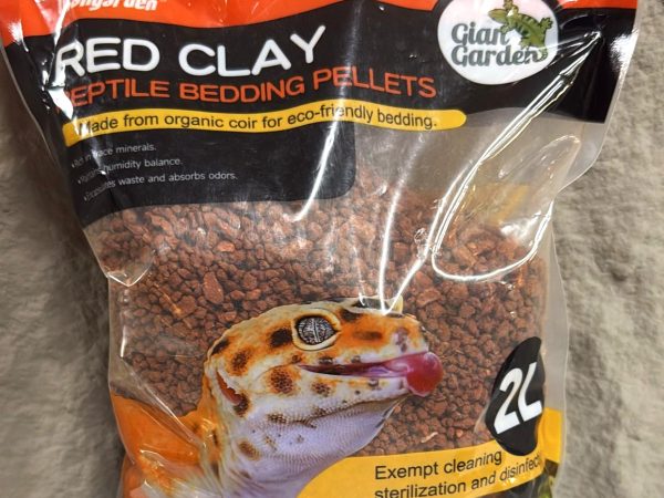 Giangarden Red Clay Reptile Bedding Pellets 2L