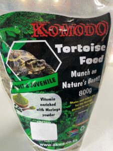 Komodo Tortoise Food