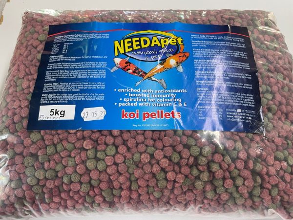 Needapet Koi Pellets 5mm 5kg