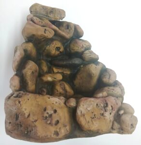 Rock Waterfall With Pump