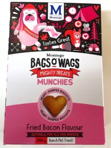 Montego Bags O' Wags Munchies Fried Bacon 350g
