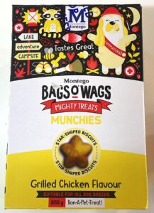 Montego Bags O' Wags Munchies Grilled Chicken 350g