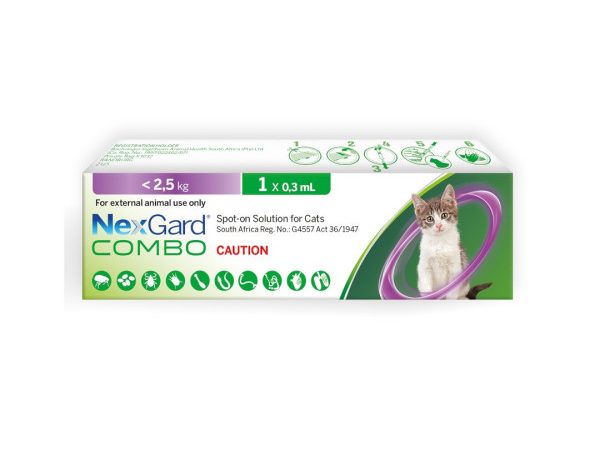 NexGard Tick & Flea Combo for Cats